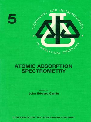 cover image of Atomic Absorption Spectrometry